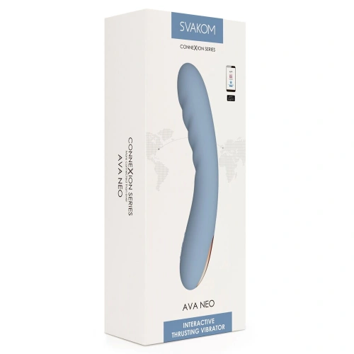 luxury interactive thrusting vibrator controlled with the Svakom Ava Neo App [7]