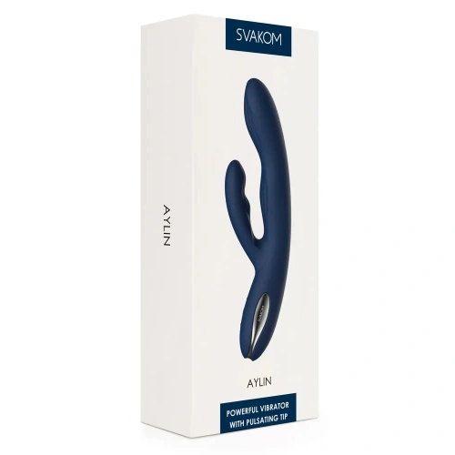 Svakom Aylin Dual Motor Rechargeable Silicone Rabbit Vibrator [7]