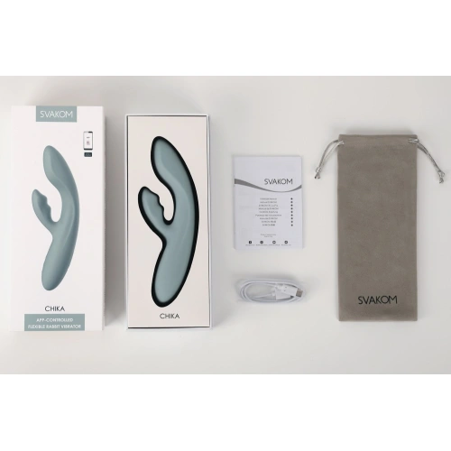 Nina - Rechargeable Rabbit Vibrator with Svakom Chika Mobile App [9]