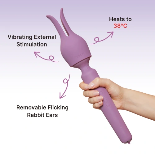 Svakom Emma Neo 2 Wand Massager with nozzle and App [10]