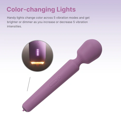 Svakom Emma Neo 2 Wand Massager with nozzle and App [11]