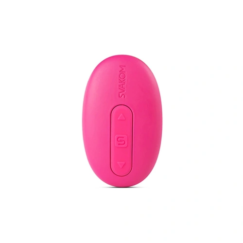 Elva Rechargeable Silicone Vibro Egg with Remote Pink [9]