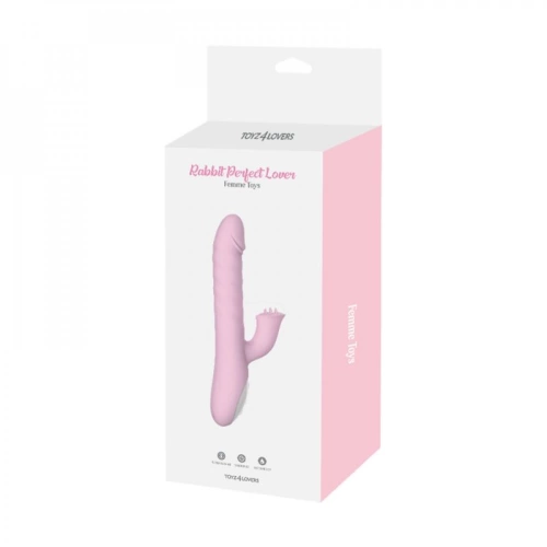 Perfect Lover luxury rabbit vibrator with rotating pearls and up and down movement [5]