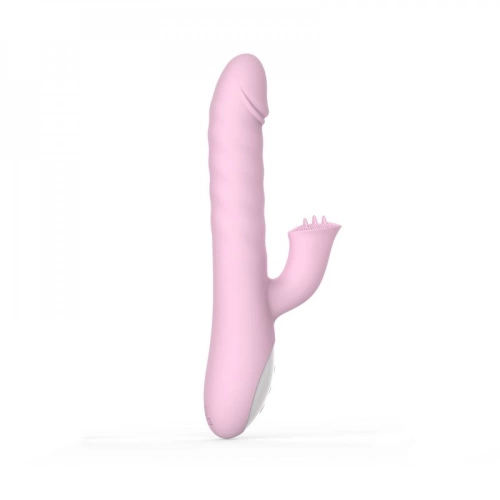 Perfect Lover luxury rabbit vibrator with rotating pearls and up and down movement