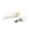 White Fluffy Anal Tail Fetish Art