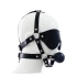 Fetish Art Face Restraint with Ball Mouth and Eye Mask [1]