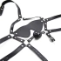 Fetish Art Face Restraint with Ball Mouth and Eye Mask [3]
