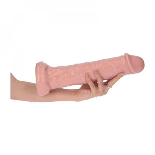 ​Ercole 11" Large Realistic Vacuum Base Dildo [5]