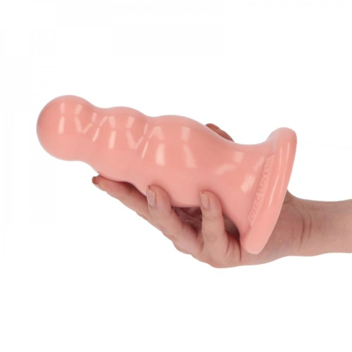 Large Embossed Butt plug with Vacuum Base Olmo [3]