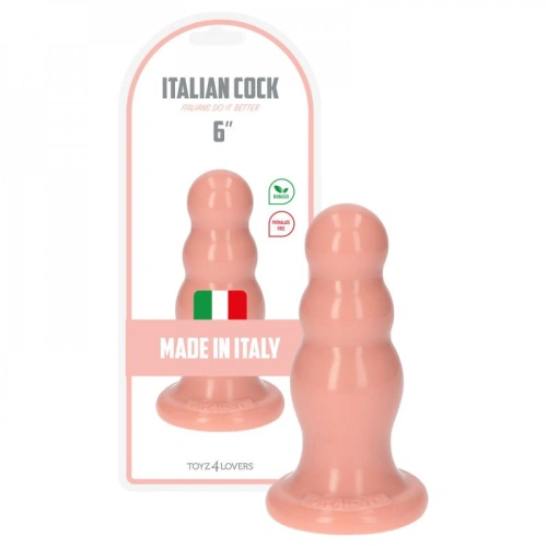 Large Embossed Butt plug with Vacuum Base Olmo [4]