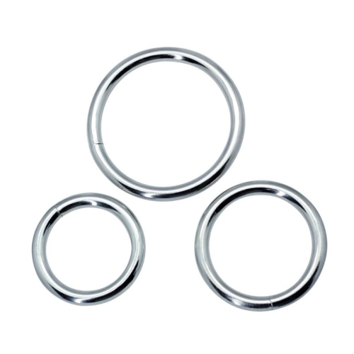 3 pcs. Timeless metal rings