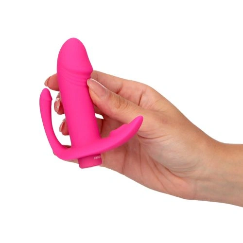 Up To Heaven Rechargeable Triple Stimulation Vibrator Pink [2]