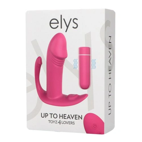 Up To Heaven Rechargeable Triple Stimulation Vibrator Pink [4]