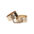 Massive metal cuffs jewelry Dona golden [1]