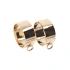 Massive metal cuffs jewelry Dona golden [5]