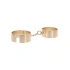 Massive metal cuffs jewelry Dona golden [7]