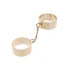 Massive metal cuffs jewelry Dona golden [8]