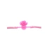 Silicone mouth ball - rose with breathing hole Rose Ball Gag Taboom Malibu pink [1]
