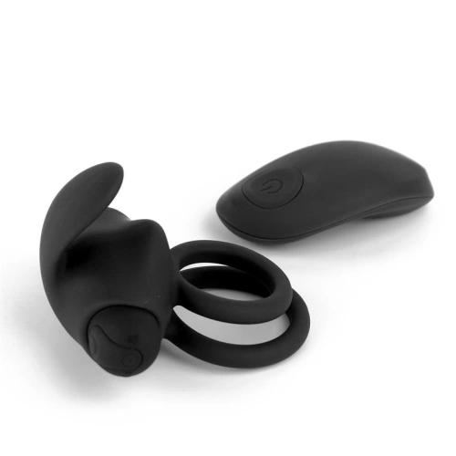 Powerful rechargeable silicone penis ring with remote Reerin [2]