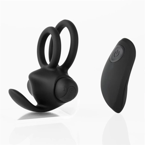 Powerful rechargeable silicone penis ring with remote Reerin [3]