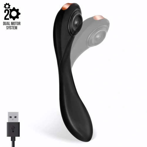 Dilyana- Pulsar silicone 2 in 1 rechargeable vibrator [1]