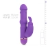 Silicone Rabbit Vibrator Teazers purple [2]