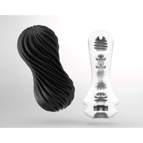 Original masturbator Tenga Flex Rocky Black [1]