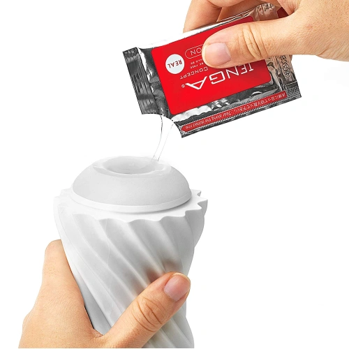 Original masturbator Tenga Flex Rocky Black [3]
