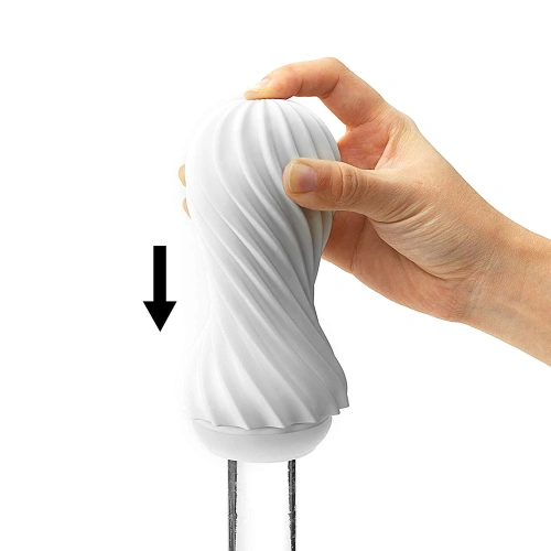 Original masturbator Tenga Flex Silky White [6]
