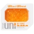 Embossed and compact unisex stimulator Tenga Uni Topaz [2]