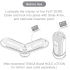 Luxury flip zero gravity silicone masturbator white [16]