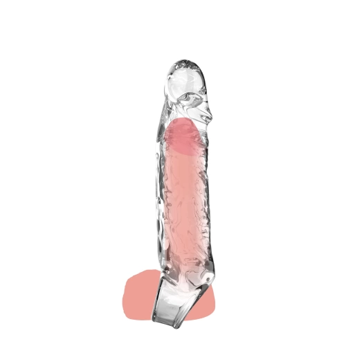 Penis extender Extension Sleeve Get Real Medium transparent [1]