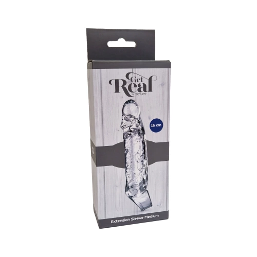 Penis extender Extension Sleeve Get Real Medium transparent [2]