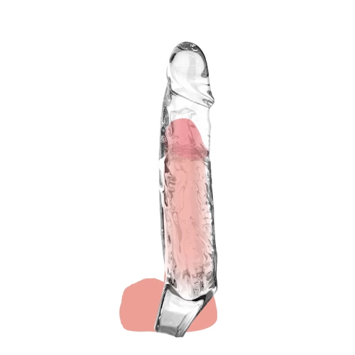 Realistic penis extender Get Real Large transparent [1]