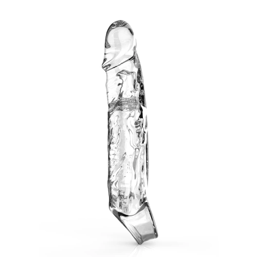 Realistic penis extender Get Real Large transparent