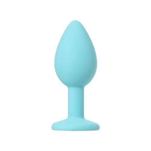 ​​Small anal expander-jewel made of silicone with Brilliant crystal [1]