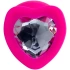 Diamond Heart Silicone Anal Expander Pink L [3]