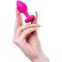Diamond Heart Silicone Butt plug Pink S [7]