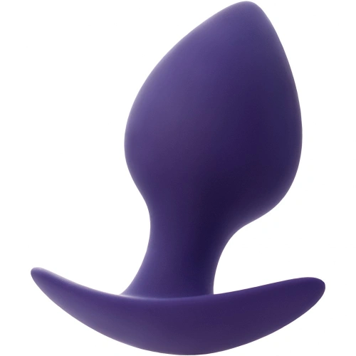 Silicone Butt Plug with moving ball Glob purple M [1]