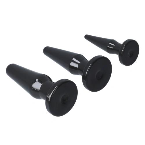 Best Butt Buddies Butt Plug set 3 pcs. black [4]