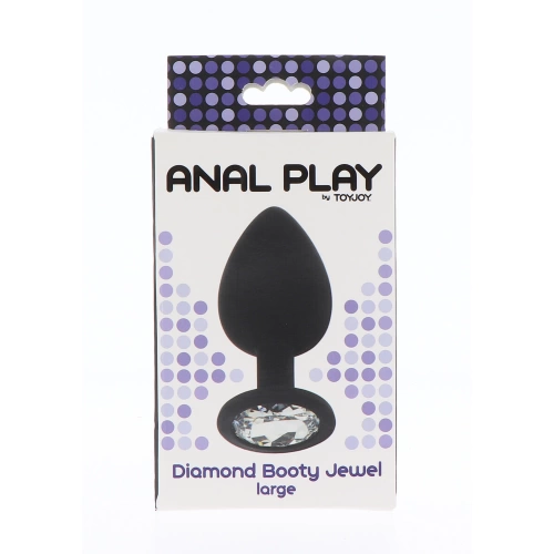 Booty Jewel L crystal silicone butt plug [5]