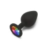 Rainbow Booty Jewel M Crystal Silicone Anal Expander