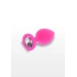 Dilyana- Silicone anal dilator with crystal Diamond Booty Jewel L pink [1]