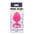 Dilyana- Silicone anal dilator with crystal Diamond Booty Jewel L pink [4]