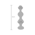 Metal anal toy with clear crystal Diamond Star Beads S [3]