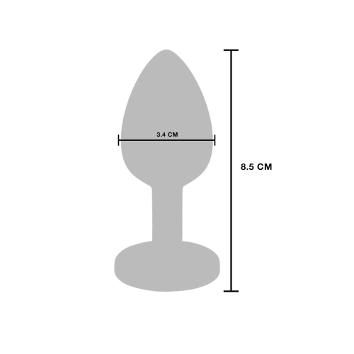 Dilyana- The Glider M Metal Rechargeable Vibrating Anal Dilator [2]