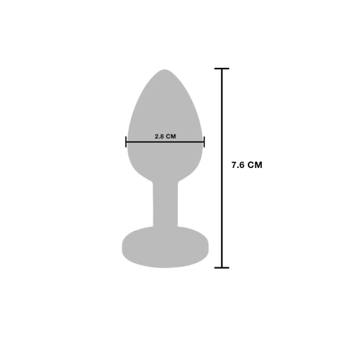 The Glider S Rechargeable Metal Vibrating Anal Butt plug [2]