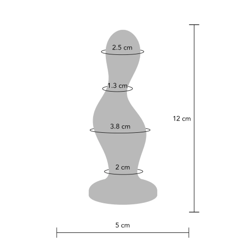 Nina - The Hitter Vacuum Base Silicone Anal Toy [3]