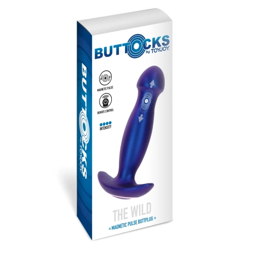 Dilyana Buttocks The Wild Rechargeable Silicone Anal Stimulator with Remote [7]