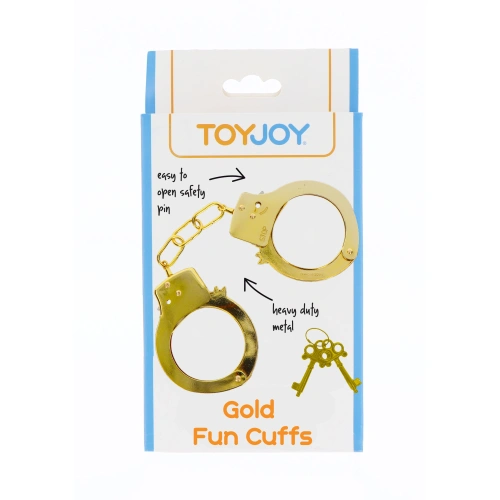 Gold Fun Cuffs solid metal handcuffs [3]